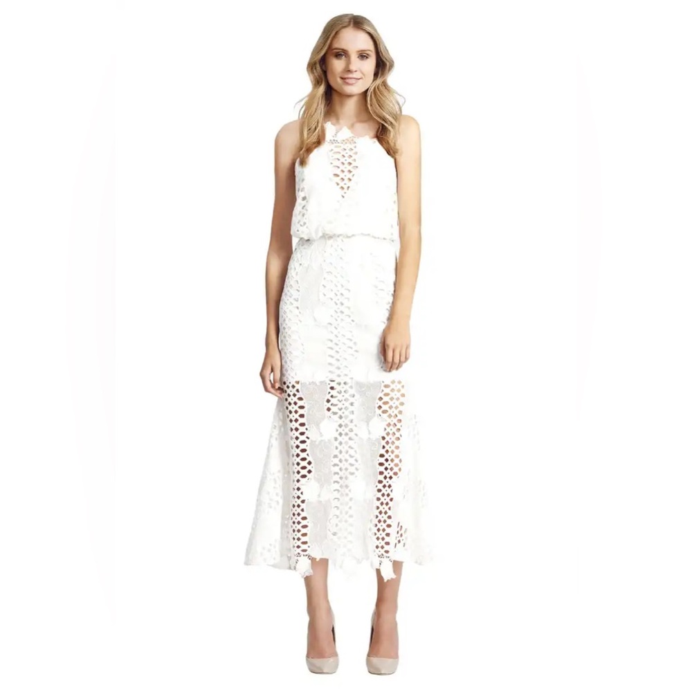 Alice McCall White Lace Dress